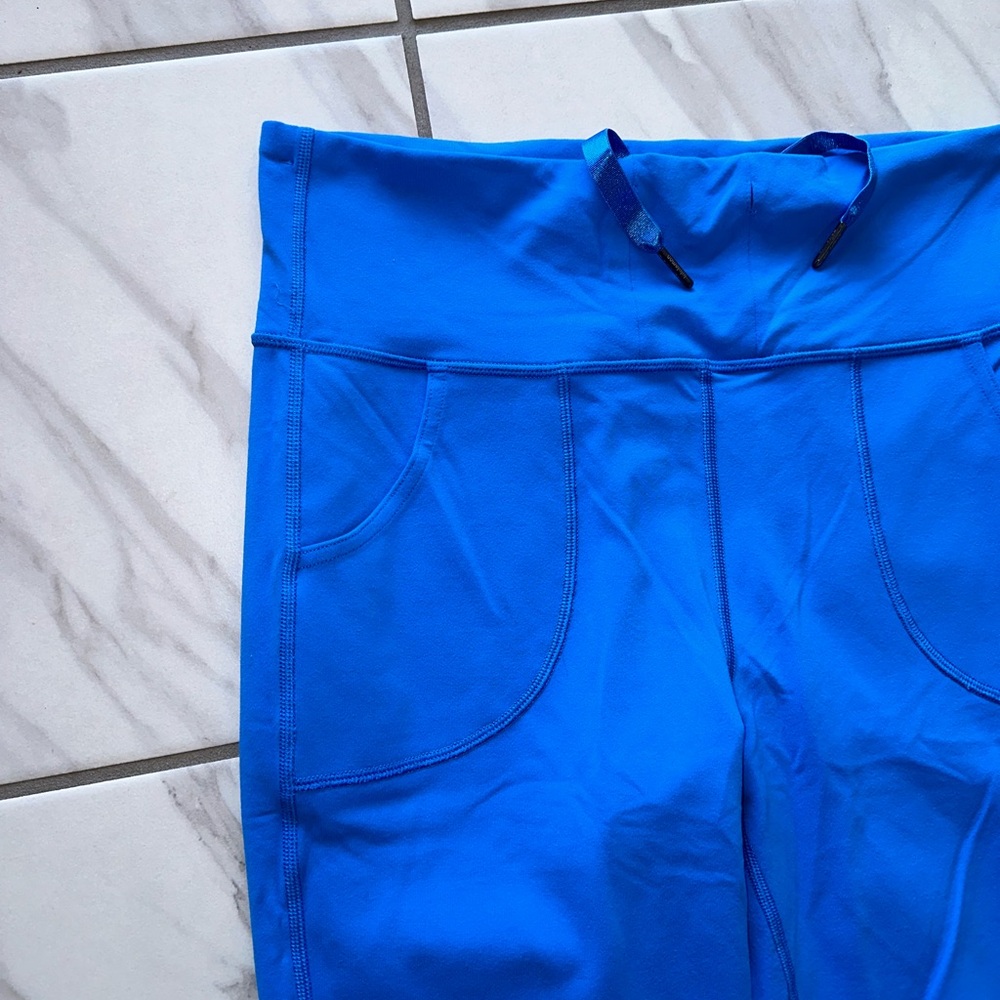 Vibrant Blue lulu flare pants